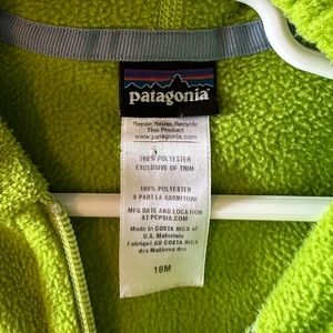 Patagonia Jacket 18M